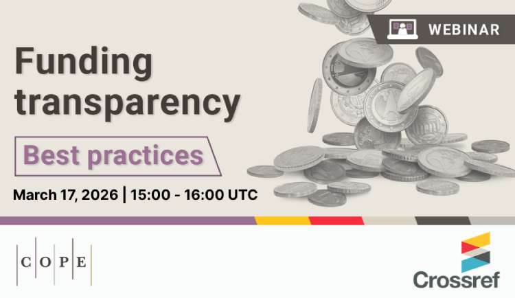 Webinar da Crossref ensina como avaliar e melhorar a qualidade de metadados