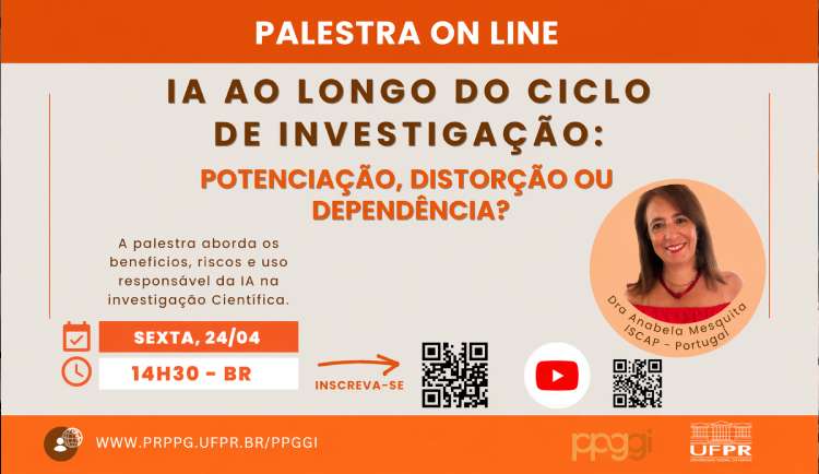 UFPR promove palestra sobre o impacto da IA no ciclo de investigação científica