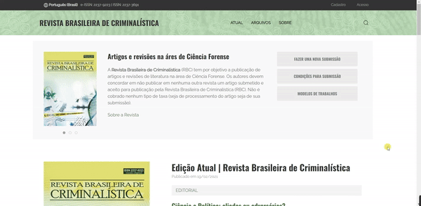 Revista Brasileira de Criminalística