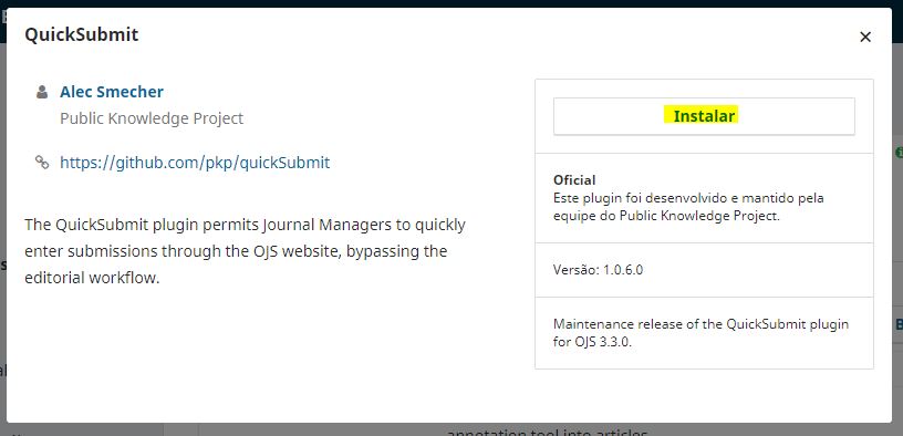 Clique em "Instalar" e confirme na janela que exibir.